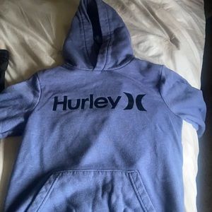 Boys Hurley hoodie worn maybe 5 times . My son was 9years old .